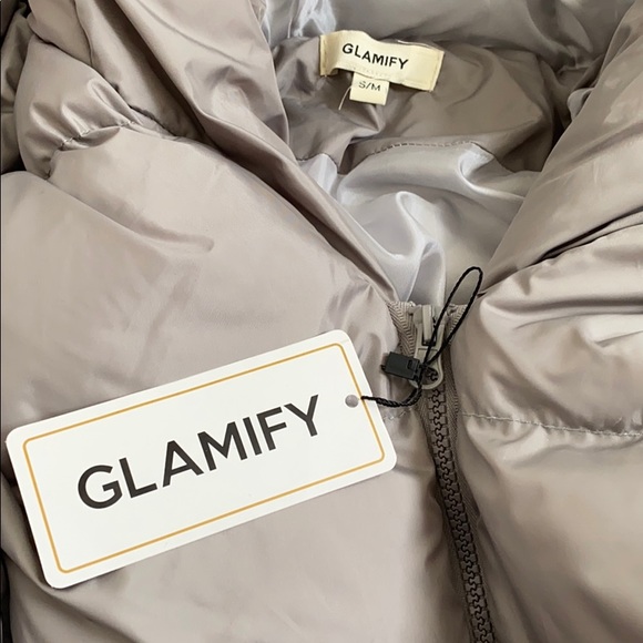 Glamify Oversized Hooded Coat - Picture 3 of 6